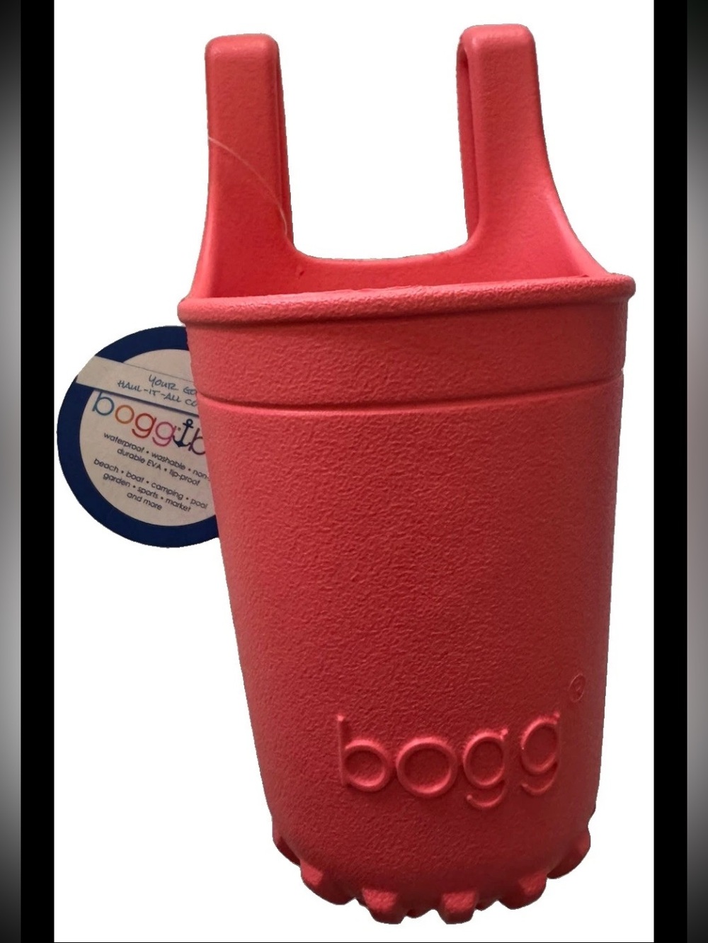 NWT Bogg Bag Brand Coral Bevy Beverage Cup Holder